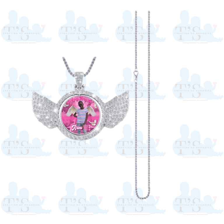 Photo Pendant with Necklace - Memorial