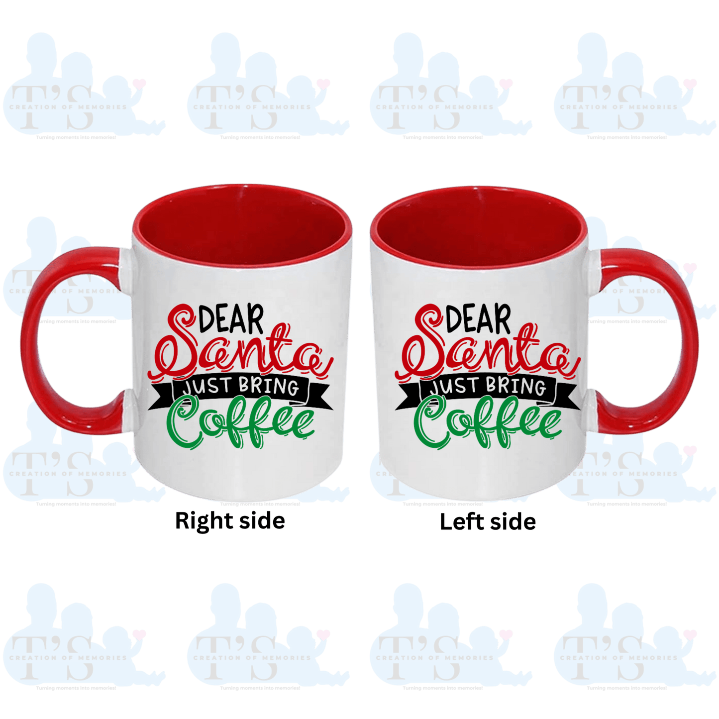 Coffee Mug 'Christmas - ...Just Bring Coffee...'
