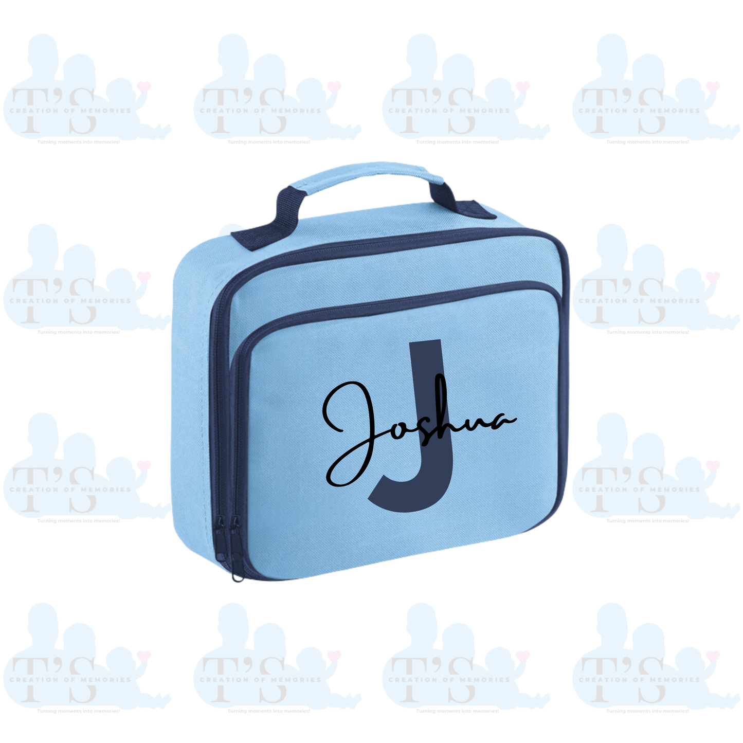 Lunch Cooler Bag with Front Zip Pocket