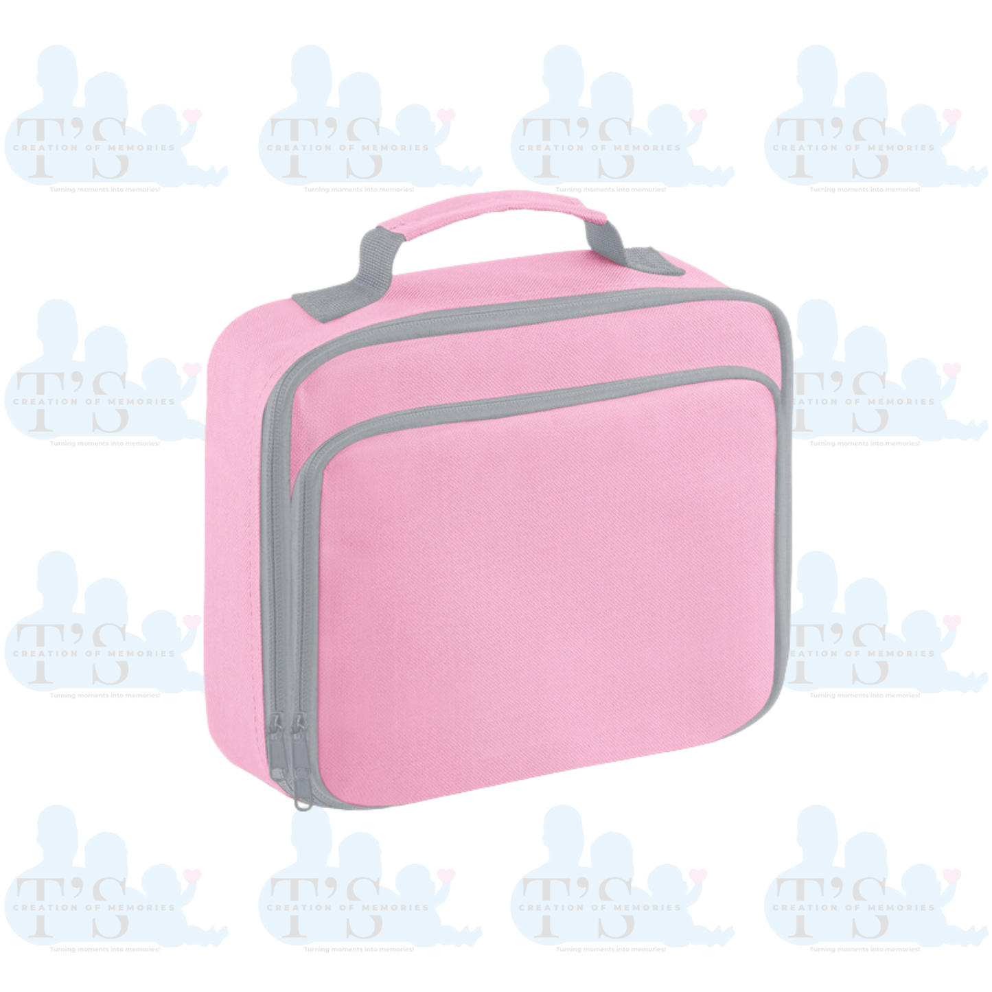 Lunch Cooler Bag with Front Zip Pocket