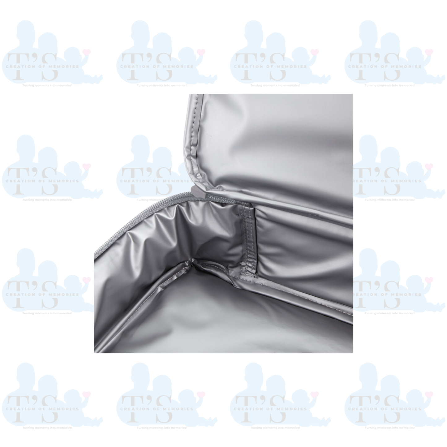 Lunch Cooler Bag with Front Zip Pocket