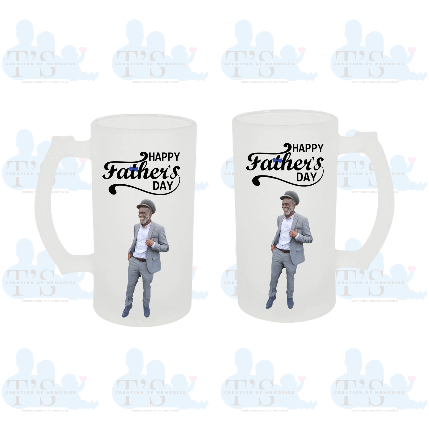 Mugs - Frosted Glass 'Father's Day'