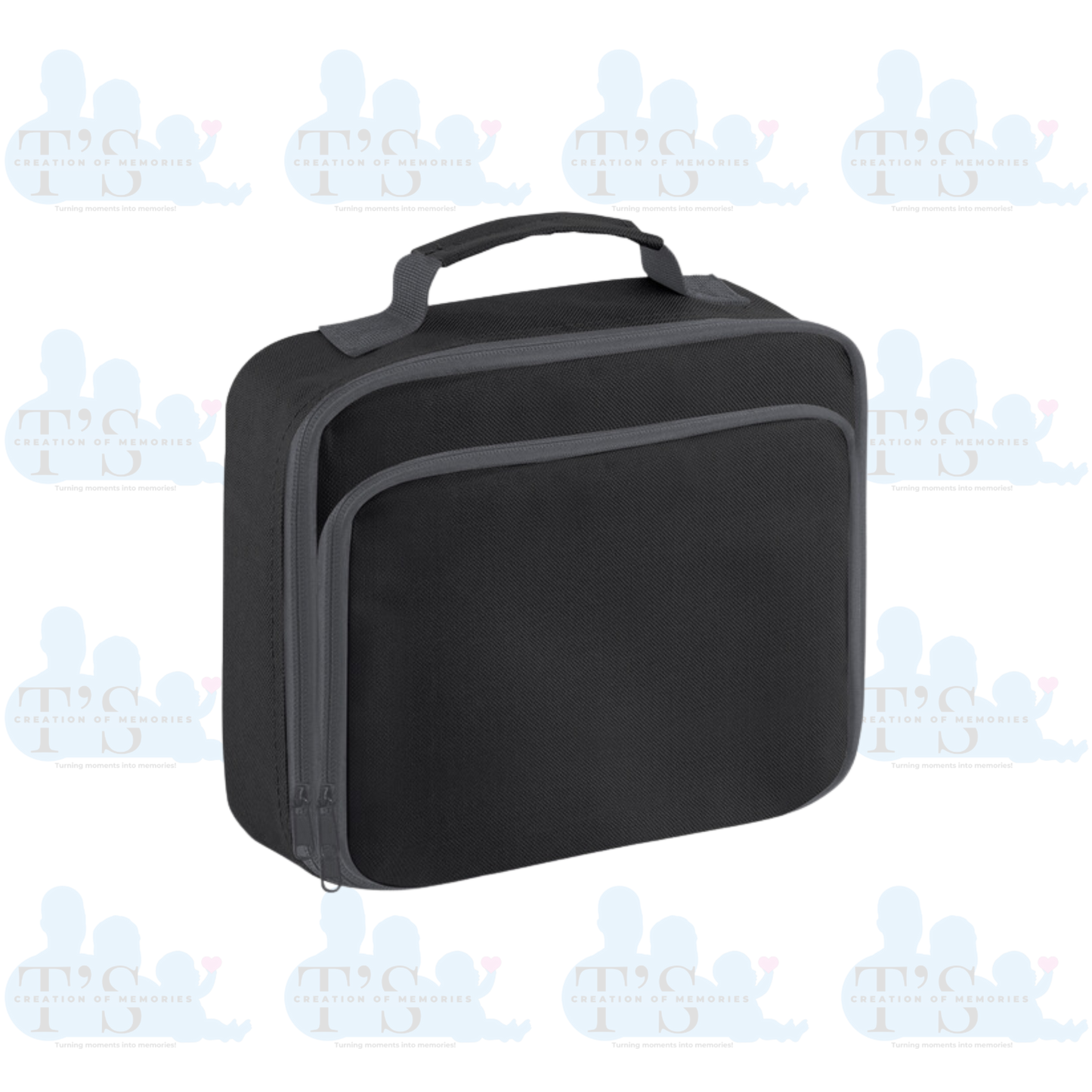 Lunch Cooler Bag with Front Zip Pocket