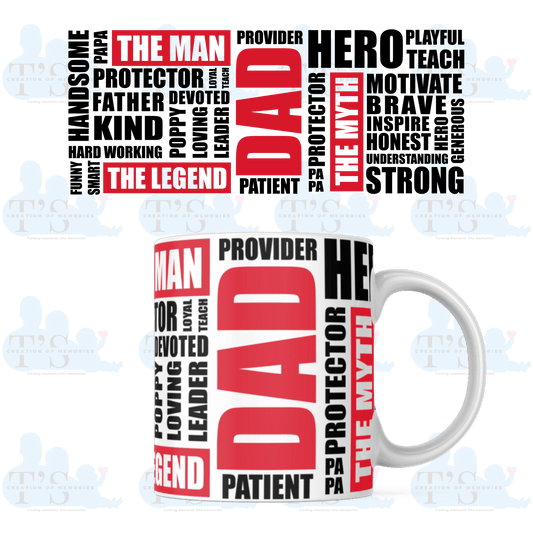 Coffee Mug 'Dad - The man'