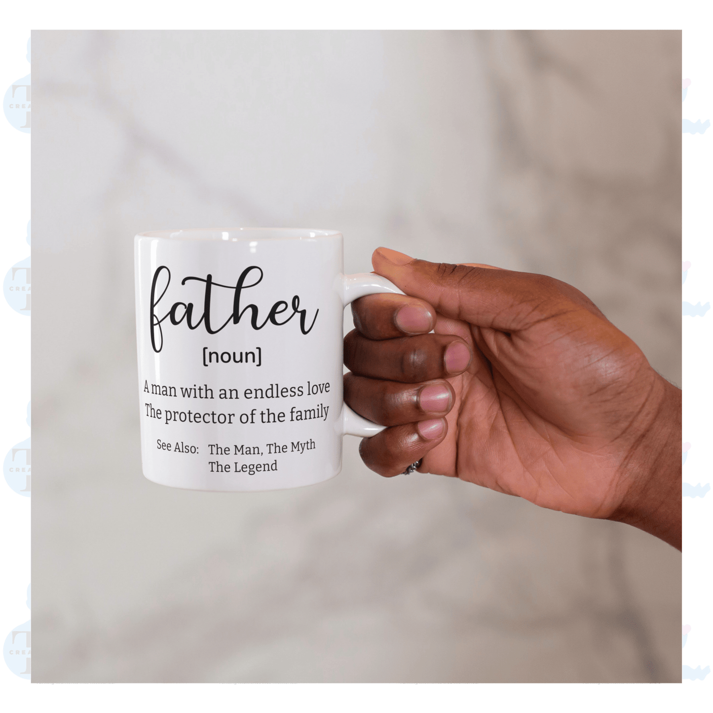 Coffee Mug 'Father - definition' 2
