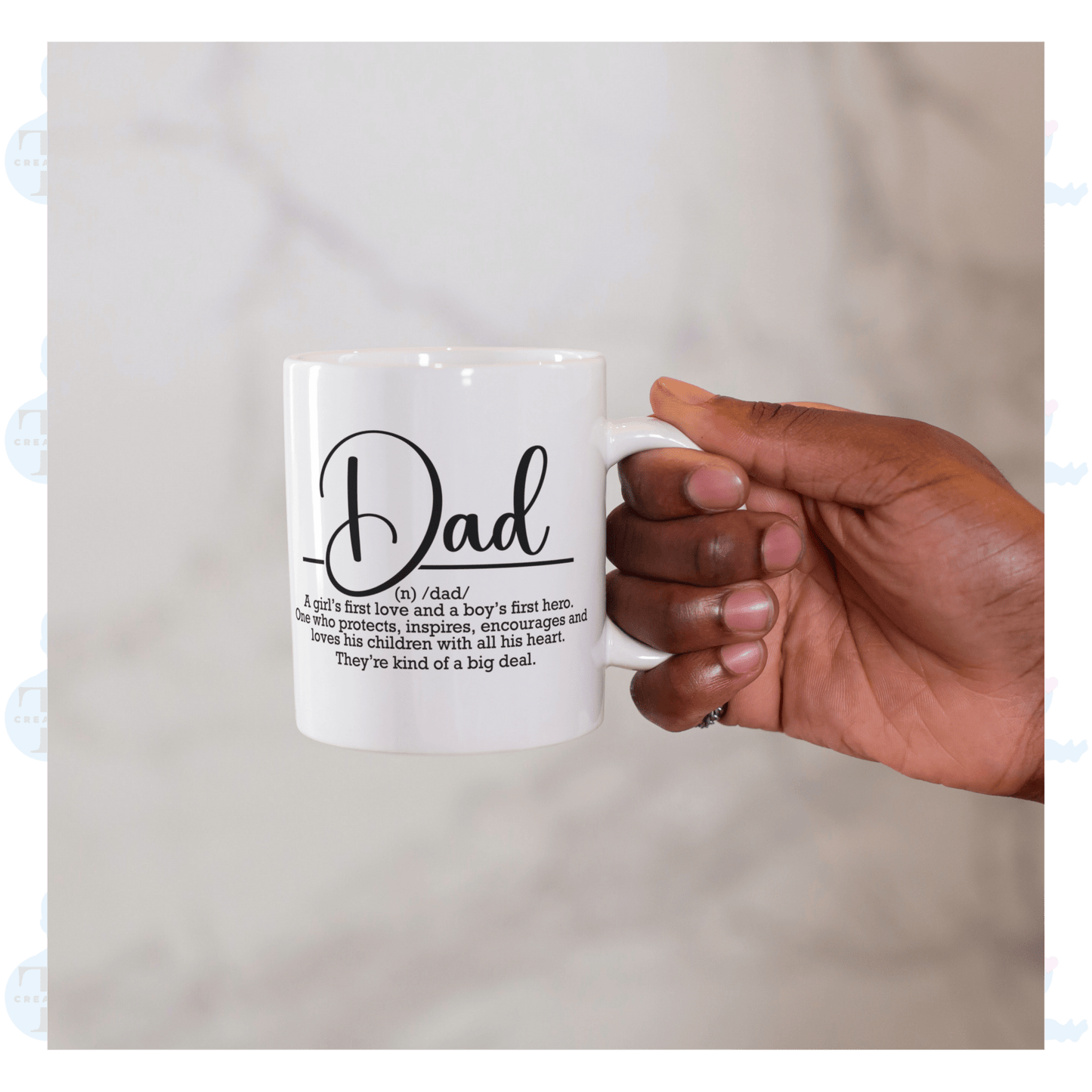 Coffee Mug 'Dad - definition'