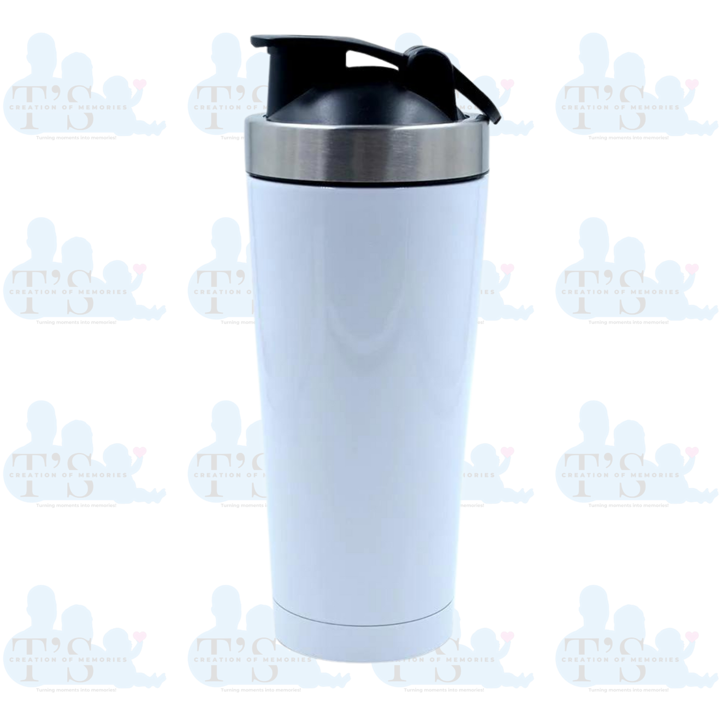 Shaker Bottle - White