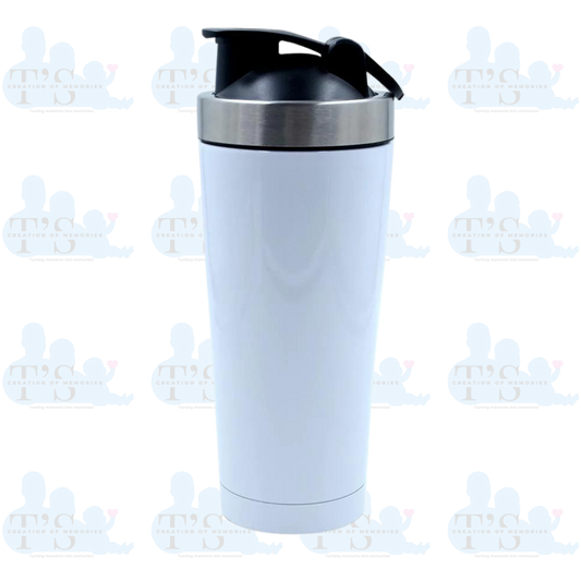 Shaker Bottle - White