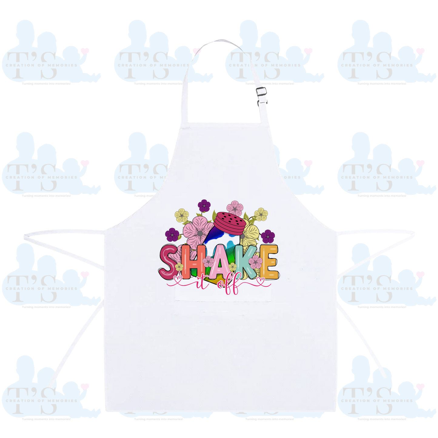 Cooking Kitchen Apron - 'Shake it off'
