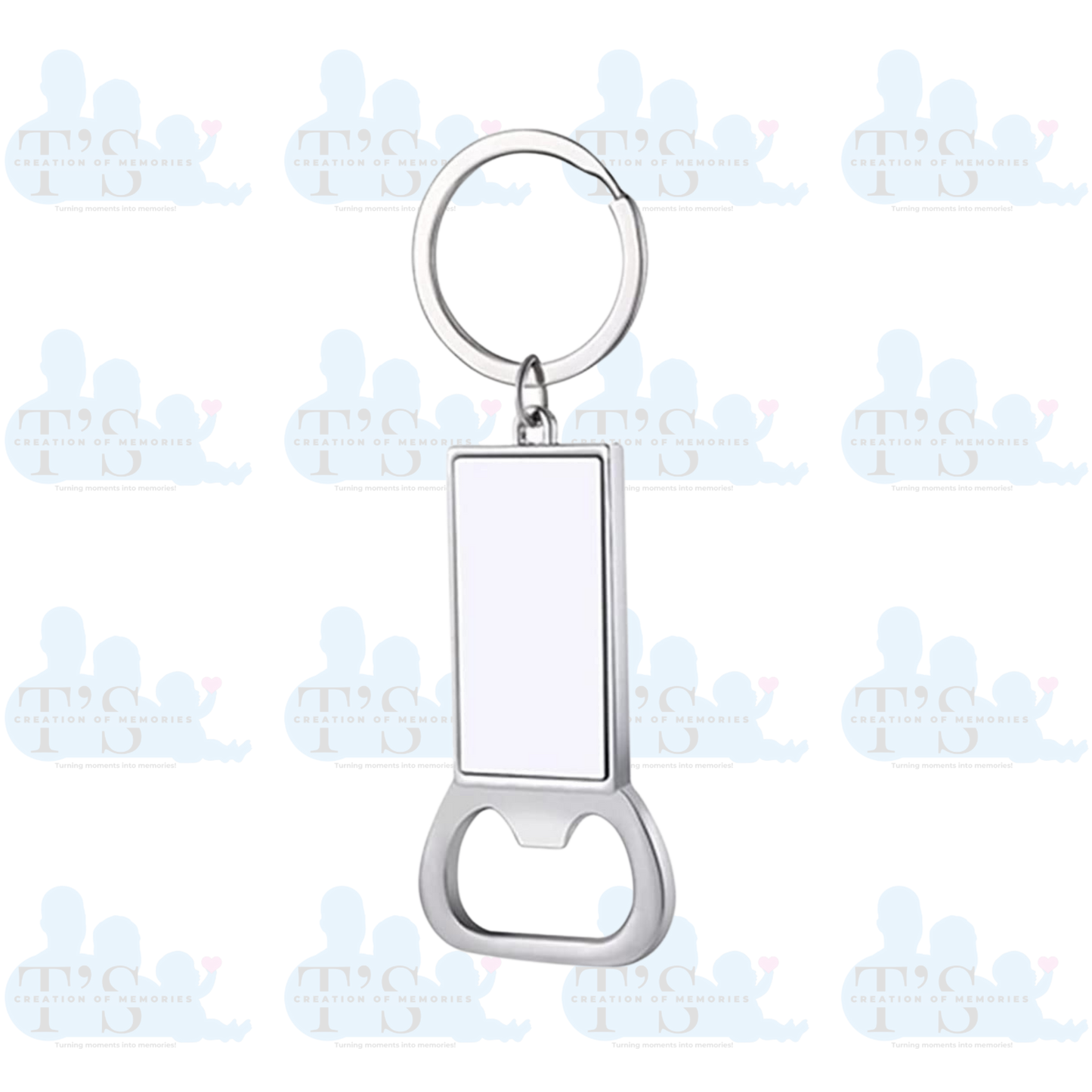Keyring Bottle Opener - Rectangle