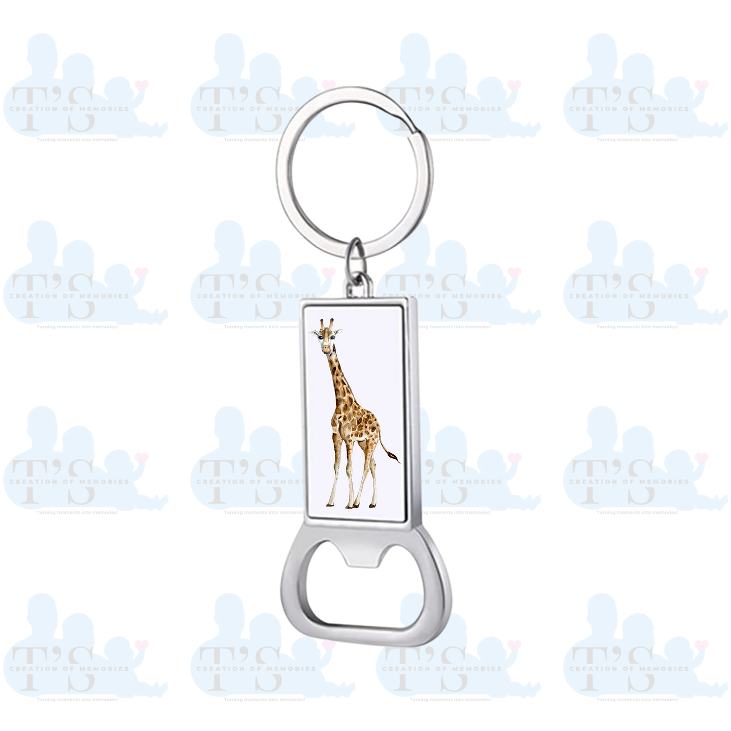 Keyring Bottle Opener - Rectangle