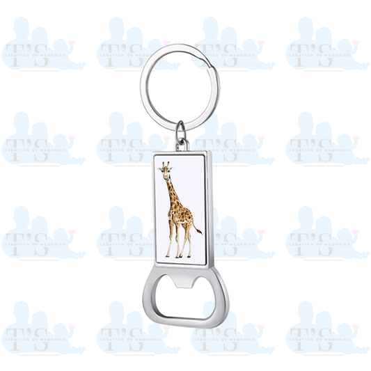 Keyring Bottle Opener - Rectangle