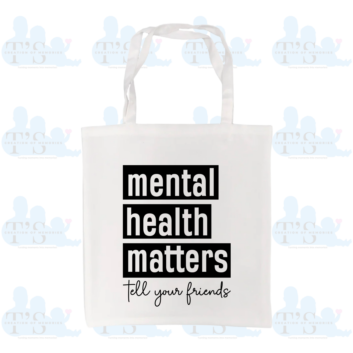 Tote Bag "Mental Health Matters - Sunflower"