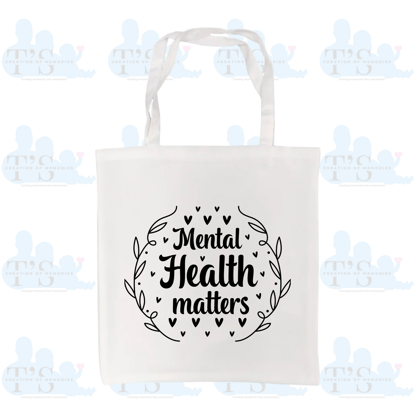 Tote Bag "Mental Health Matters - Sunflower"