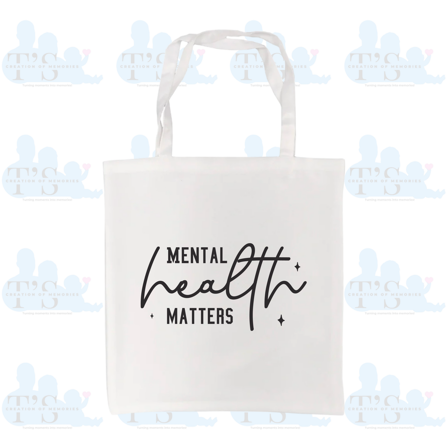 Tote Bag "Mental Health Matters - Sunflower"