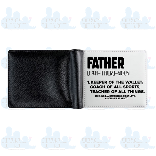 Wallet 'definition of father'