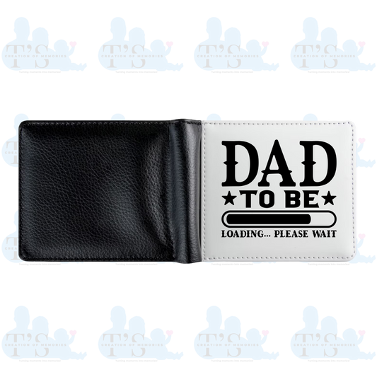 Wallet 'Dad to be Loading'