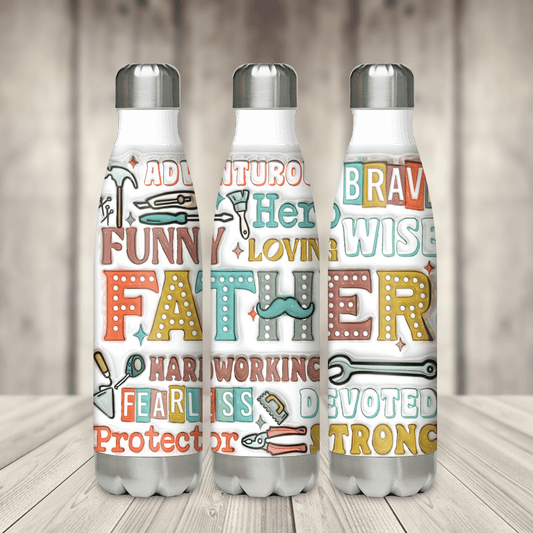 Bowling water bottle 'Father'