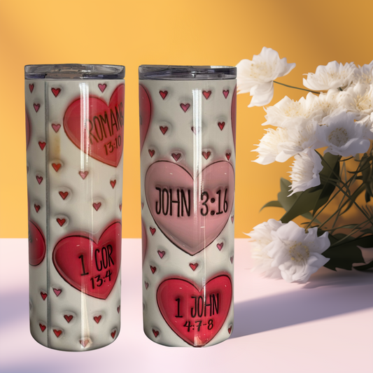 Skinny Tumbler "John 3:16"