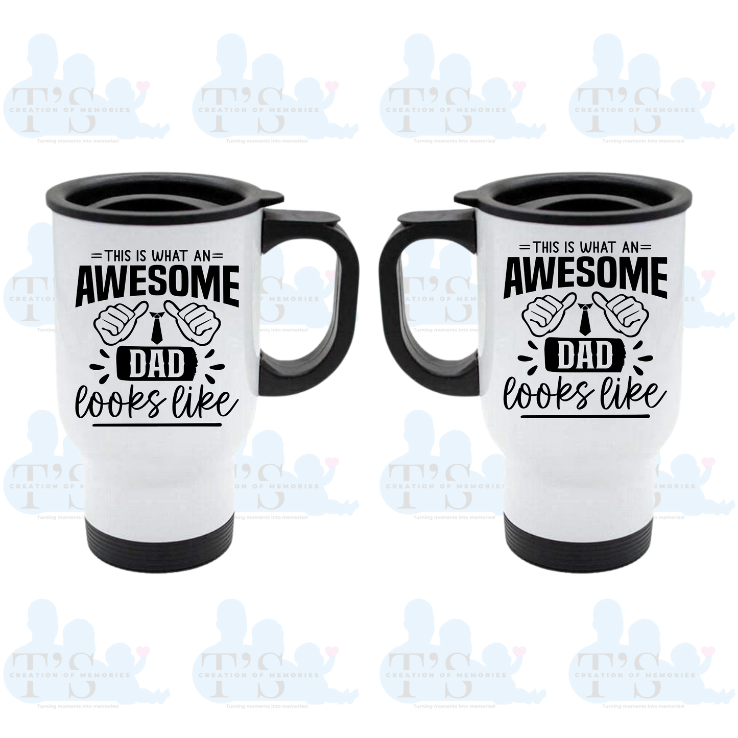 Travel Mug - 'Awesome dad'