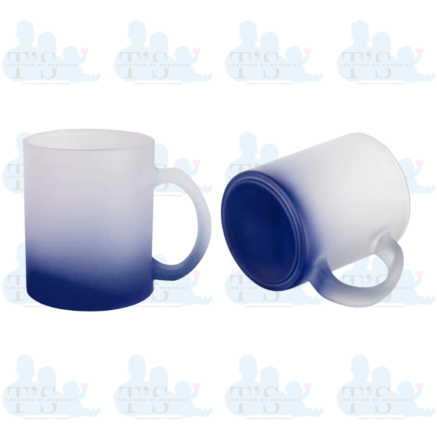 Mugs - Gradient Frosted Glass 'Father's Day'