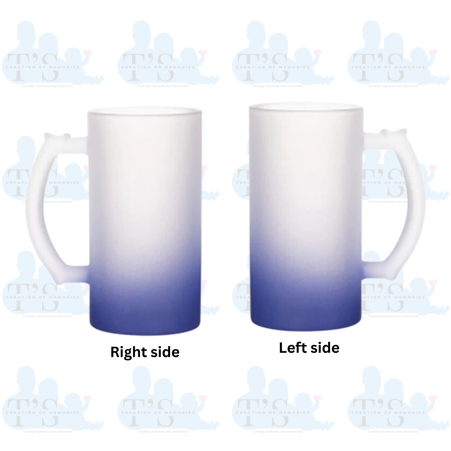 Mugs - Gradient Frosted Glass 'Father's Day'