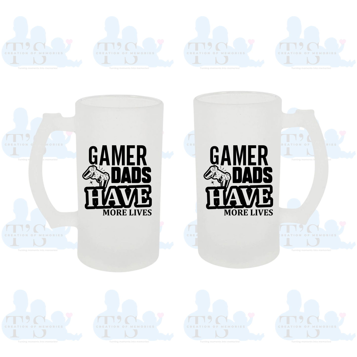 Mugs - Frosted Glass 'Father's Day'