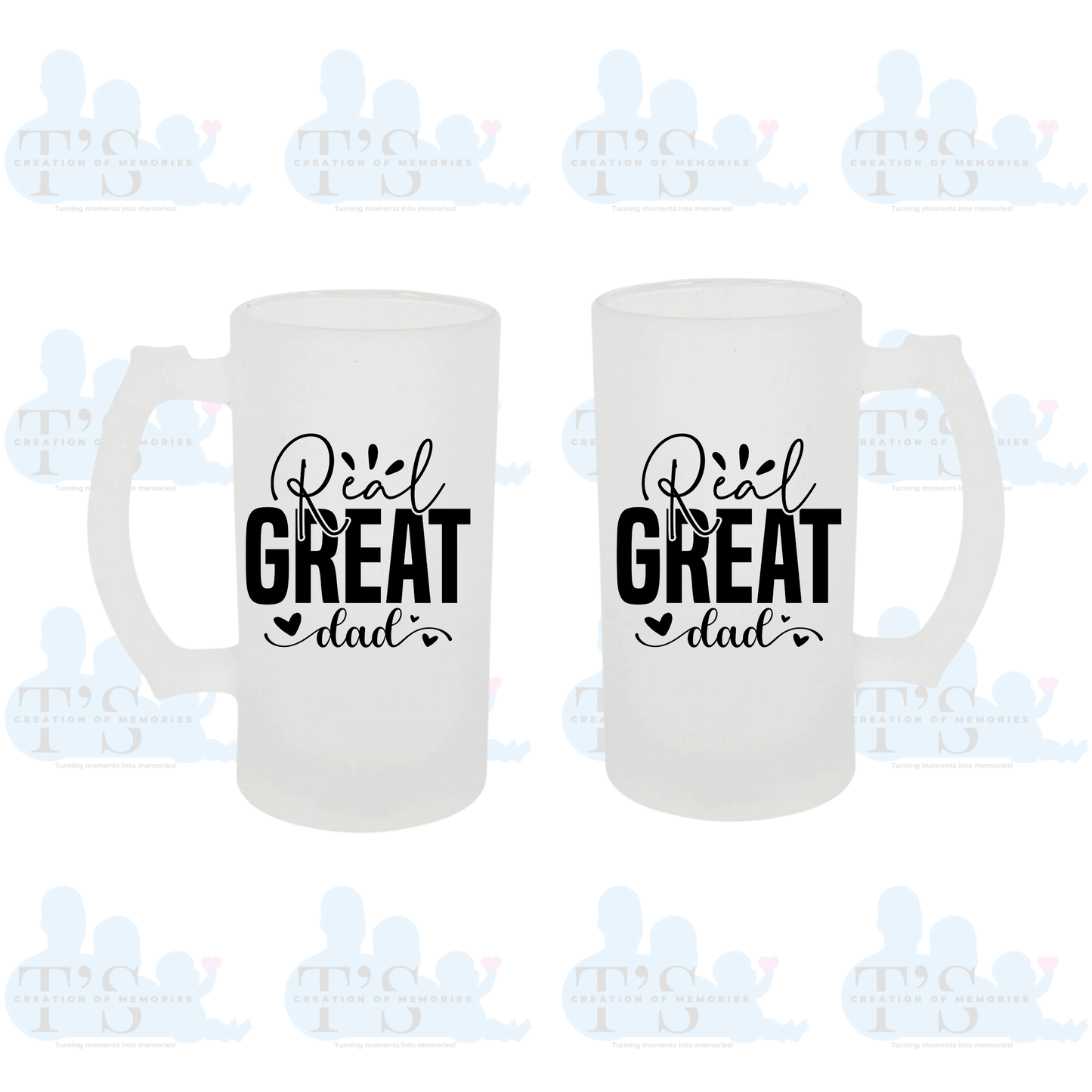 Mugs - Frosted Glass 'Father's Day'