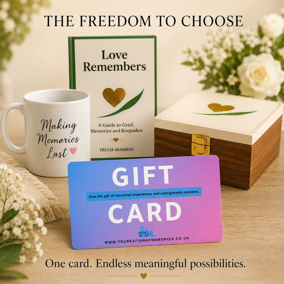 T'S Creation of Memories Gift Card