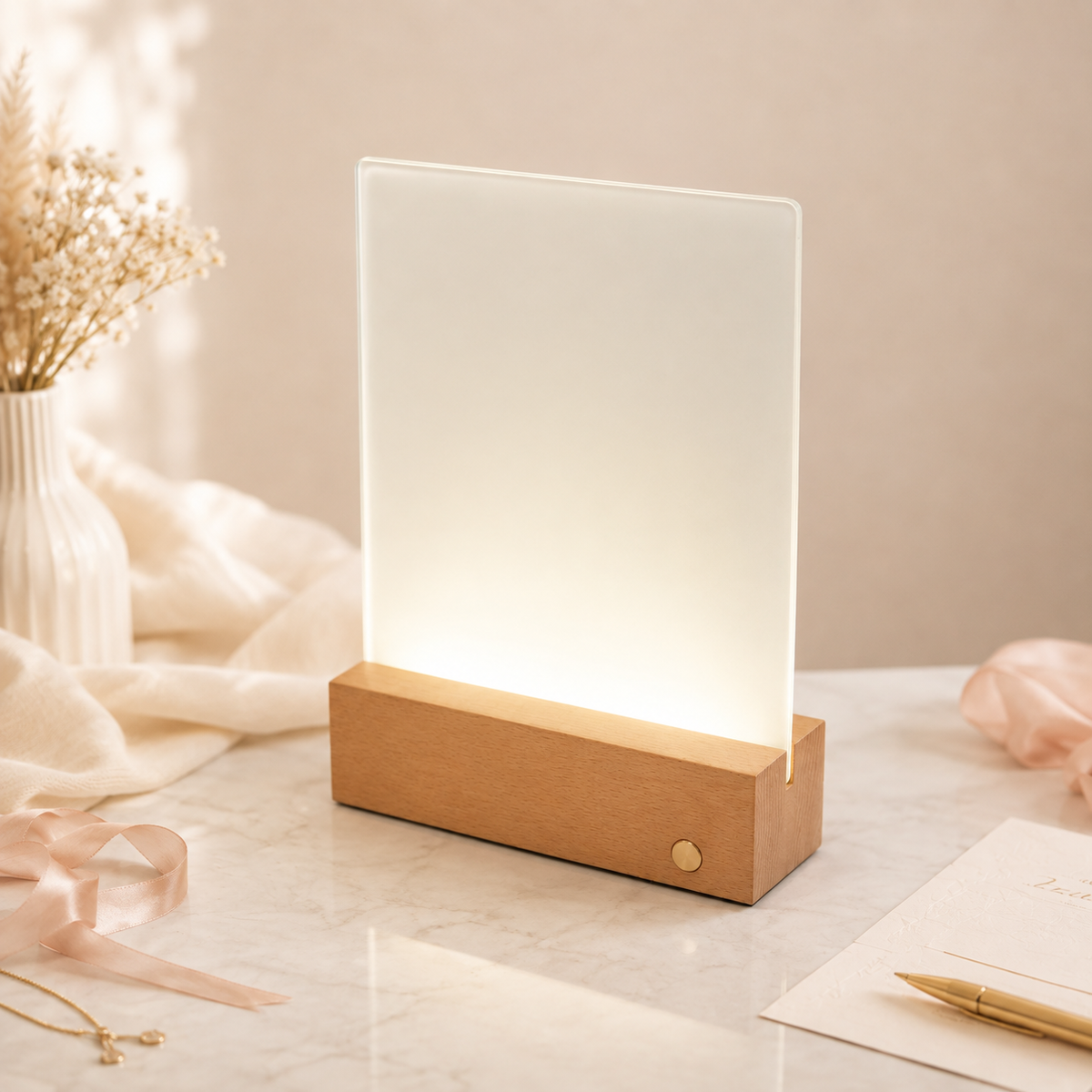 LED Glass Photo Panel