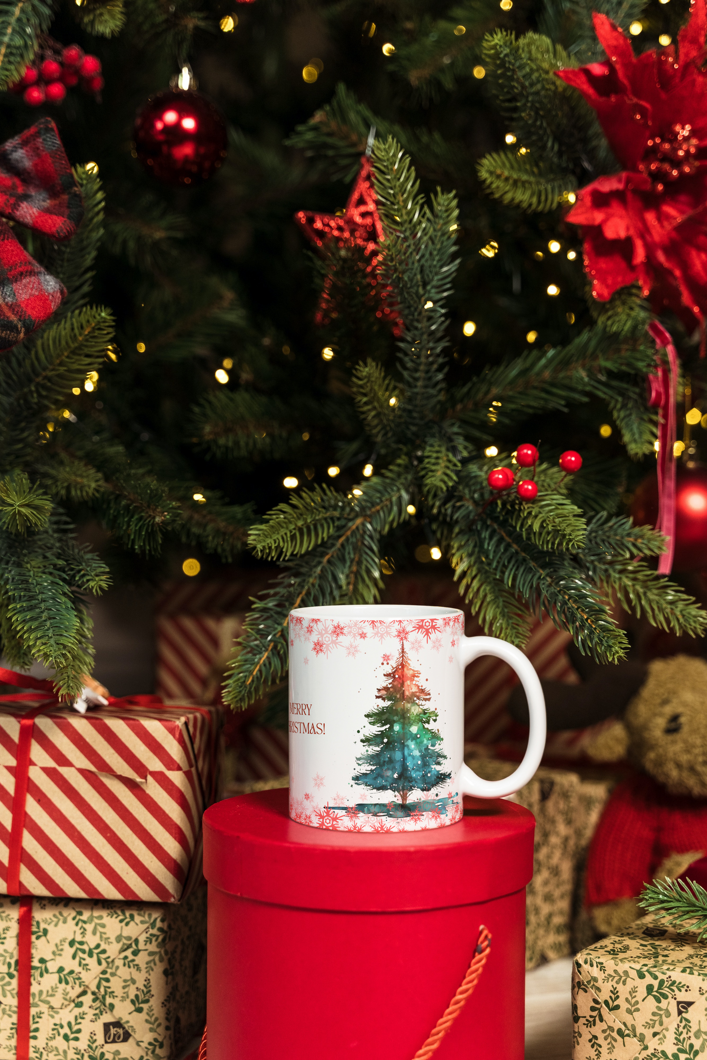 Coffee Mug - full wrap 'Christmas' MULTIPLE DESIGNS